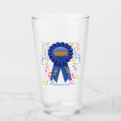 GEWINNER! Bier Glass Participation Award Glas (Vorderseite)