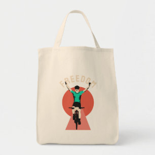 Gewinner Biker Retro-Stil Freiheit Tragetasche