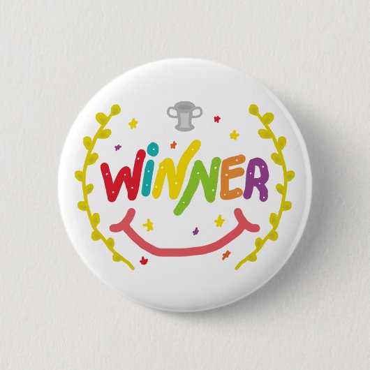 Gewinner Button (Vorderseite)