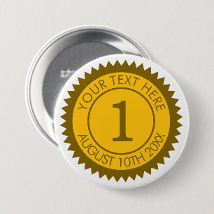 Gewinner-Button für den 1. Platz Button