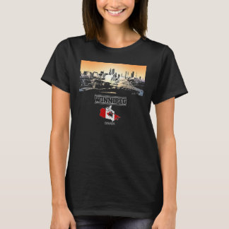 Gewinner Canada Skyline Urlaub Souvenir Stadt T-Shirt