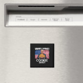 Gewinner Cookie Dinner Funny Trump 2024 47. Magnet (In Situ (Geschirrspüler))