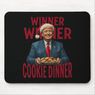 Gewinner Cookie Dinner Funny Trump 2024 47. Mousepad
