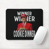 Gewinner Cookie Dinner Funny Trump 2024 47. Mousepad (Mit Mouse)