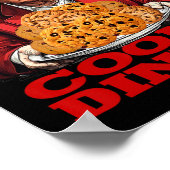 Gewinner Cookie Dinner Funny Trump 2024 47. Poster (Ecke)