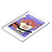 Gewinner Das ist es, was mich bestimmt Notizblock (Linke Seite)