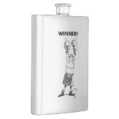Gewinner der Edelstahlflasche Flachmann (Rechts)