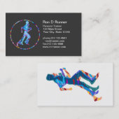 Gewinner der Motion Art Visitenkarte (Vorne/Hinten)