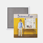 Gewinner der Wissenschaftsmesse Magnet (Vorderseite/Rückseite)