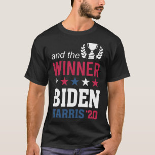 Gewinner des Champions Präsident Joe Biden Kamala  T-Shirt