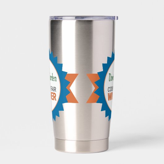 Gewinner des County Fair Tumblers Thermobecher (Links)