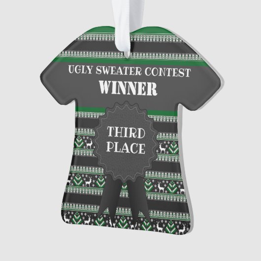 Gewinner des dritten Platzes des Ugguler Weihnacht Ornament (Vorderseite)