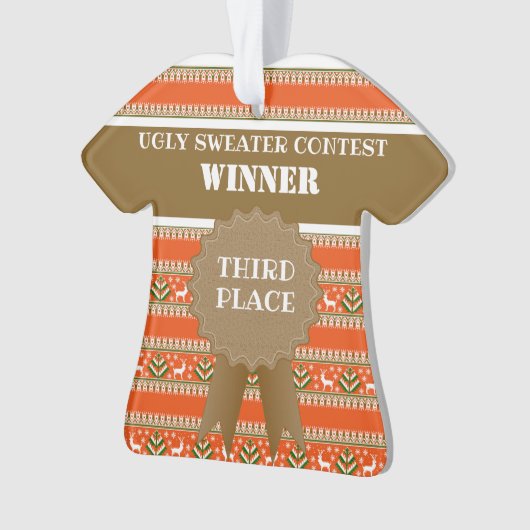 Gewinner des dritten Platzes des Ugguler Weihnacht Ornament (Vorderseite)