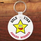 Gewinner des Gold Star Award Schlüsselanhänger (Vorderseite)
