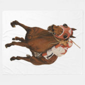 Gewinner des klassischen Race Horses Fleecedecke (Vorderseite (Horizontal))