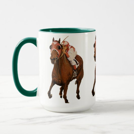Gewinner des klassischen Race Horses Tasse (Links)