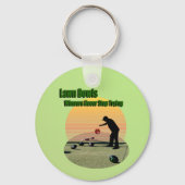 Gewinner des Lawn Bowls, Keyring Schlüsselanhänger (Vorderseite)