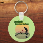 Gewinner des Lawn Bowls, Keyring Schlüsselanhänger (Vorderseite)