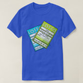 Gewinner des Lottoscheins T-Shirt (Design vorne)