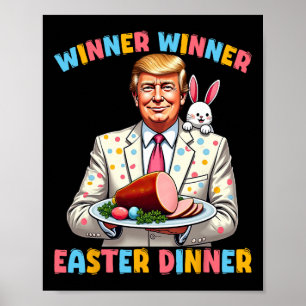 Gewinner des Osterabends Trump Ostern Gezänk für Poster