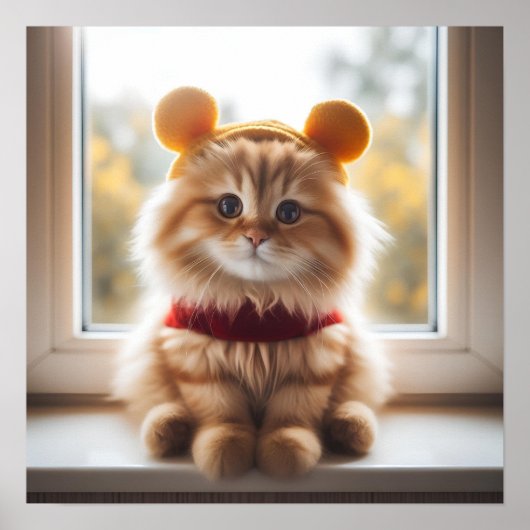 Gewinner des Pooh Cat V7 Poster (Vorne)