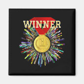 Gewinner des Preises Gold Medaille #1 Magnet (Vorne)