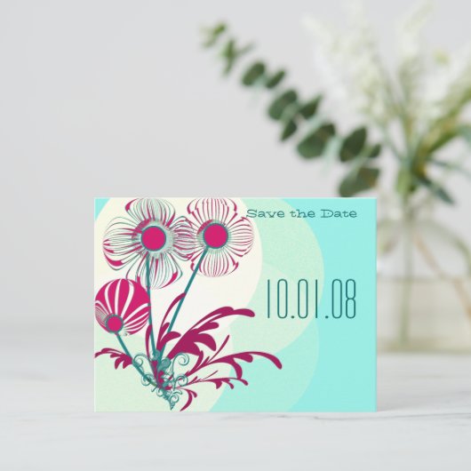 Gewinner des Save the Date Award Ankündigungspostkarte (Stehend Vorderseite)