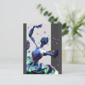 Gewinner des Synthographic Ballet Postkarte (Stehend Vorderseite)