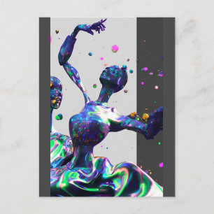 Gewinner des Synthographic Ballet Postkarte