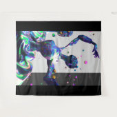Gewinner des Synthographic Ballet Wandteppich (Vorderseite (Horizontal))
