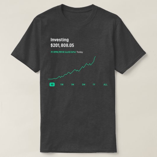 Gewinner des Tageshandels Robinhood T-Shirt (Design vorne)