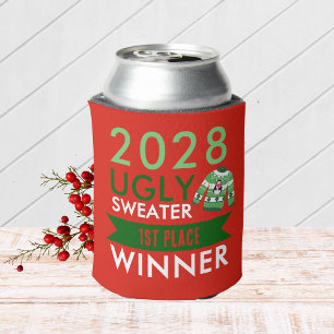 Gewinner des Ugly Sweater Contest Dosenkühler