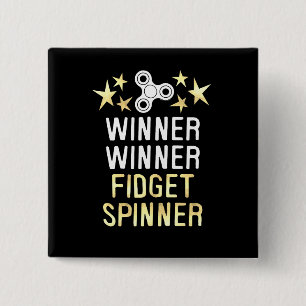 Gewinner Fidget Spinner Button
