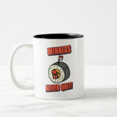 Gewinner geben nie die Tasse ab (Links)