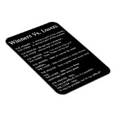 Gewinner gegen Verlierer Magnet (Rechte Seite)
