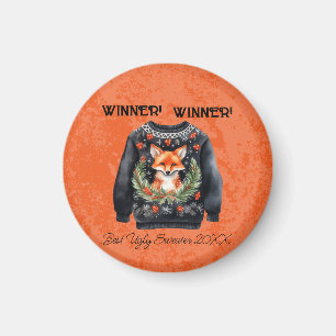 Gewinner! Gewinner! Bester Ugly Sweater von 20xx Magnet