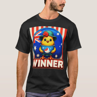 Gewinner Gewinner Hühnchen Abendessen 4 T-Shirt