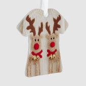 GEWINNER! GEWINNER! Tacky-Weihnachtspullover-Wettb Ornament (Vorderseite)