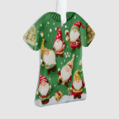 GEWINNER! GEWINNER! Tacky-Weihnachtspullover-Wettb Ornament (Vorderseite)