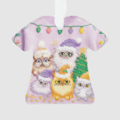GEWINNER! GEWINNER! Tacky-Weihnachtspullover-Wettb Ornament (Vorderseite)