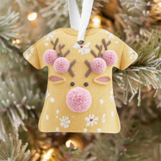GEWINNER! GEWINNER! Tacky-Weihnachtspullover-Wettb Ornament (Baum)