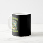 Gewinner Gewinner Walleye Abendessen Lustiger Wall Kaffeetasse (Vorderseite Links)