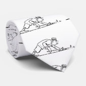 Gewinner Golfspieler! Old Man Golf Swing. Krawatte (Gerollt)