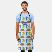 Gewinner Hühnchen-Abendessen Muster Schürze (Getragen)