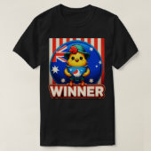 Gewinner Hühnerabend 4 T-Shirt (Design vorne)
