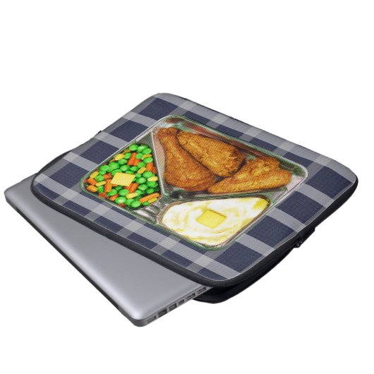 Gewinner Hühnerfest Laptopschutzhülle (Vorne Knopf)