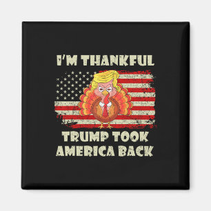 Gewinner Ich bin dankbar, dass Trump gewonnen hat, Magnet