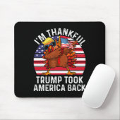 Gewinner Ich bin dankbar, dass Trump gewonnen hat, Mousepad (Mit Mouse)