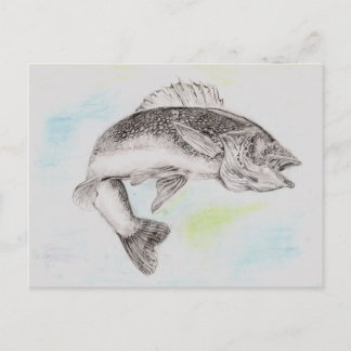 Gewinner-Kunstwerke von A. Overby, Grad 8 Postkarte