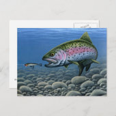 Gewinner-Kunstwerke von S. Spradlin, Klasse 12 Postkarte (Vorne/Hinten)